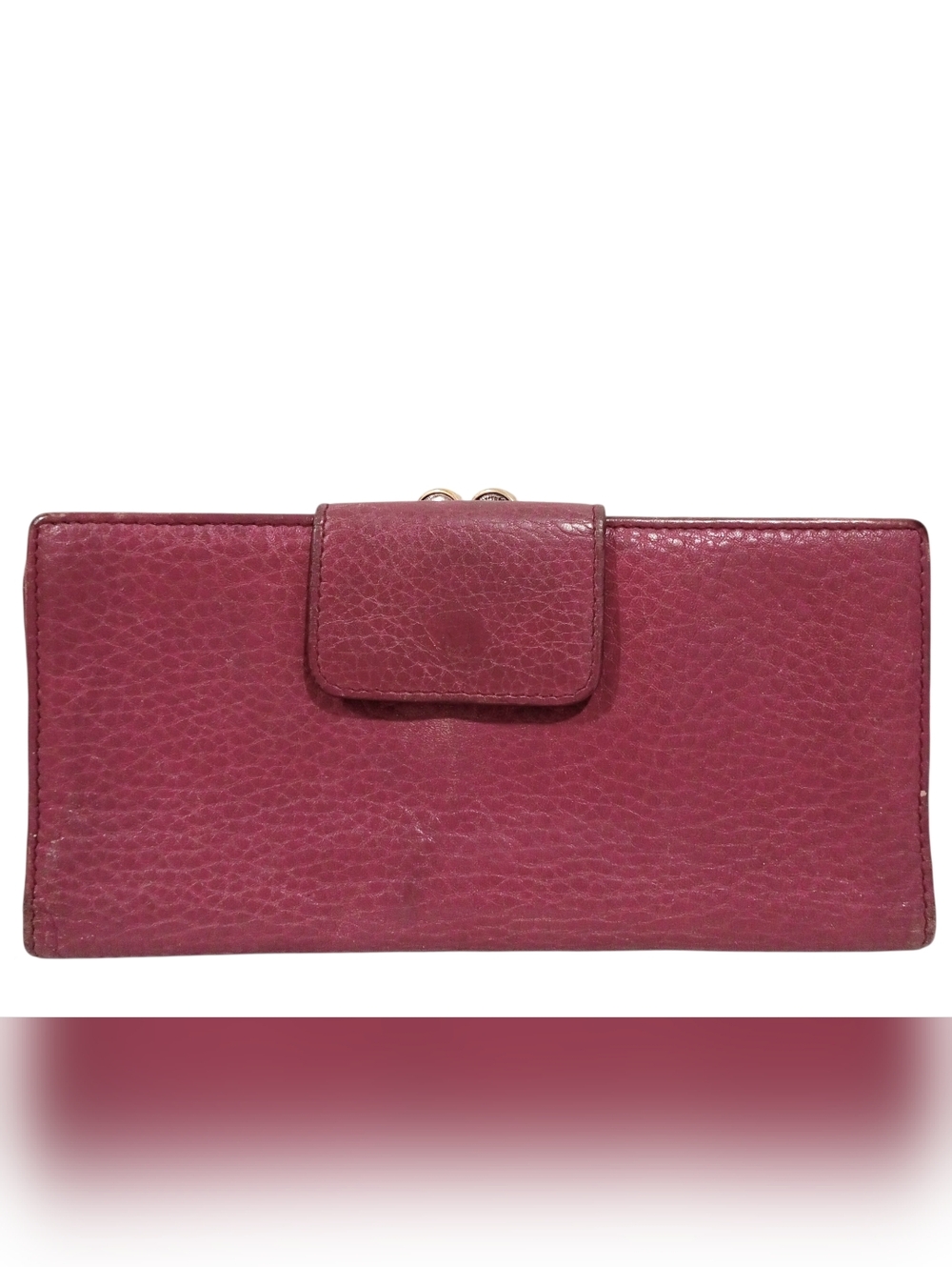 Bvlgari Monete Leather French Kiss-Lock Long Leather Wallet - Picture 5 of 16